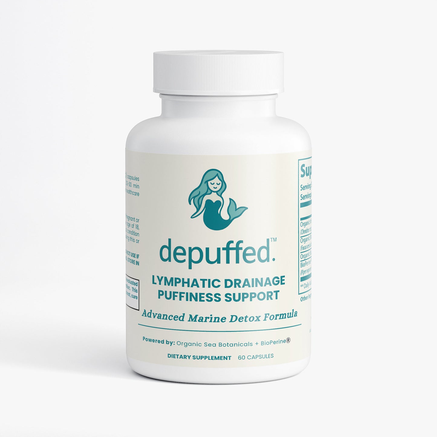 Sea moss Depuffed Lumphatic Drainage Puffiness Support - Front